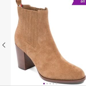 NWOT  Tommy Highfilger Suede Bootie
